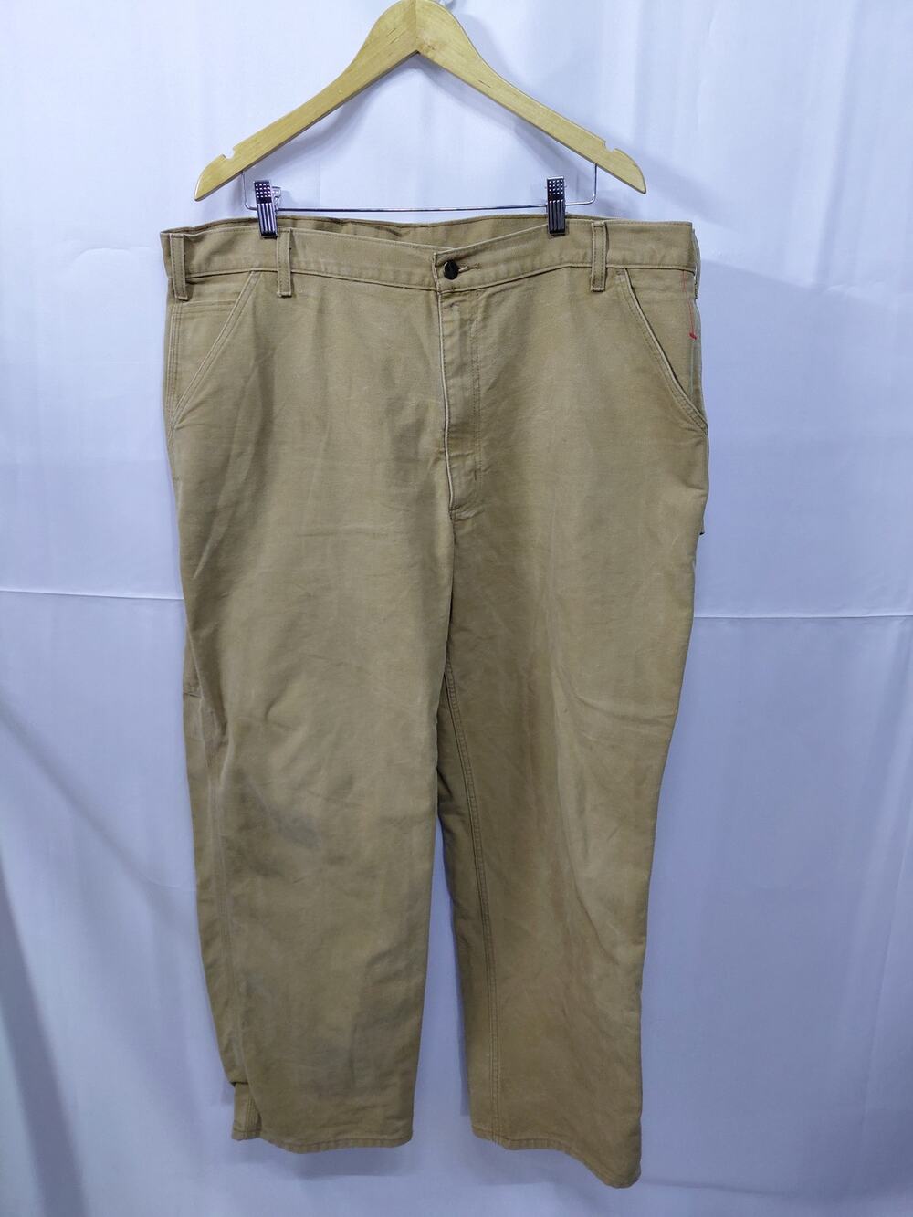 Carhartt Khaki Pants Solid Size 42x32